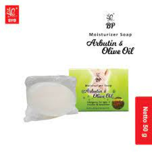 SYB MOISTURIZER SOAP ARBUTIN&OLIVE OIL 50 GR