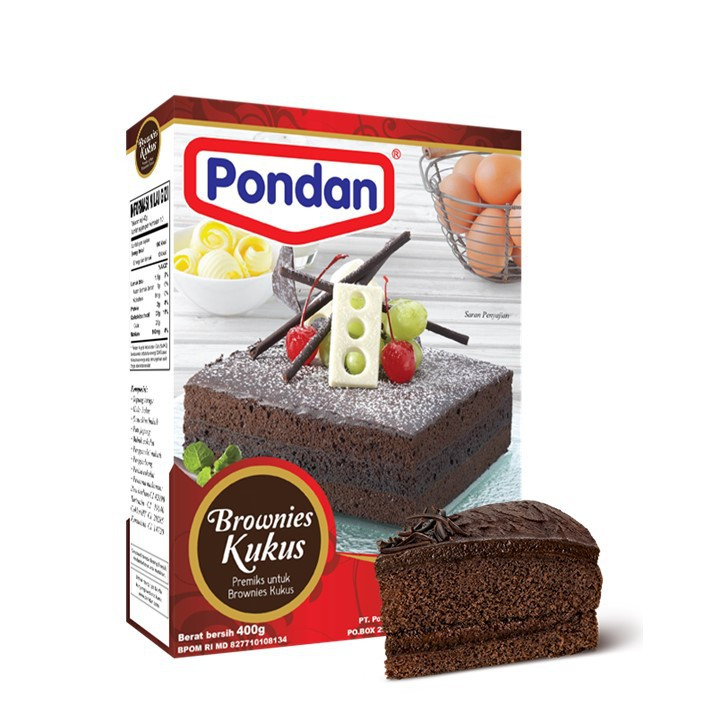 PONDAN BROWNIES KUKUS 400G