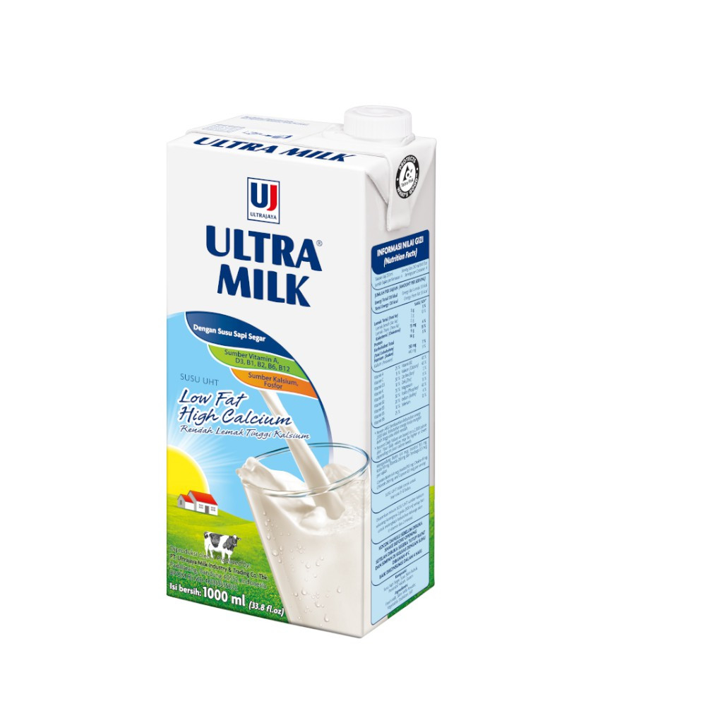 ULTRA MILK LOW FAT 1 LITER