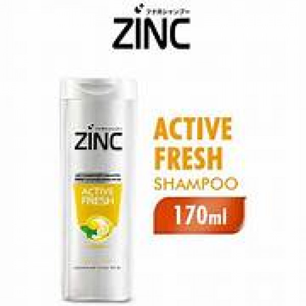 ZINC SHP ACTIVE FRESH 170ML