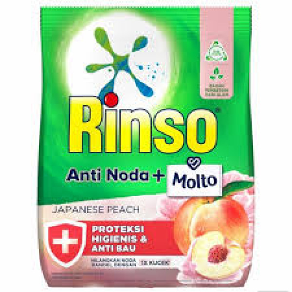 RINSO LIQ JAPANESE PEACH REFILL 510ML