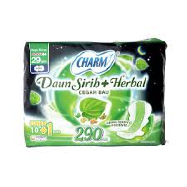 CHARM DAUN SIRIH HERBAL 29CM 16PADS