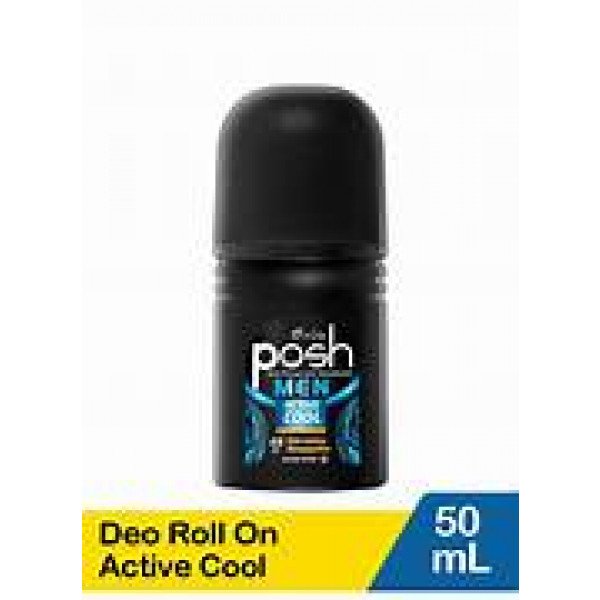 POSH ROLL ON MEN ACTIVE COOL 50ML