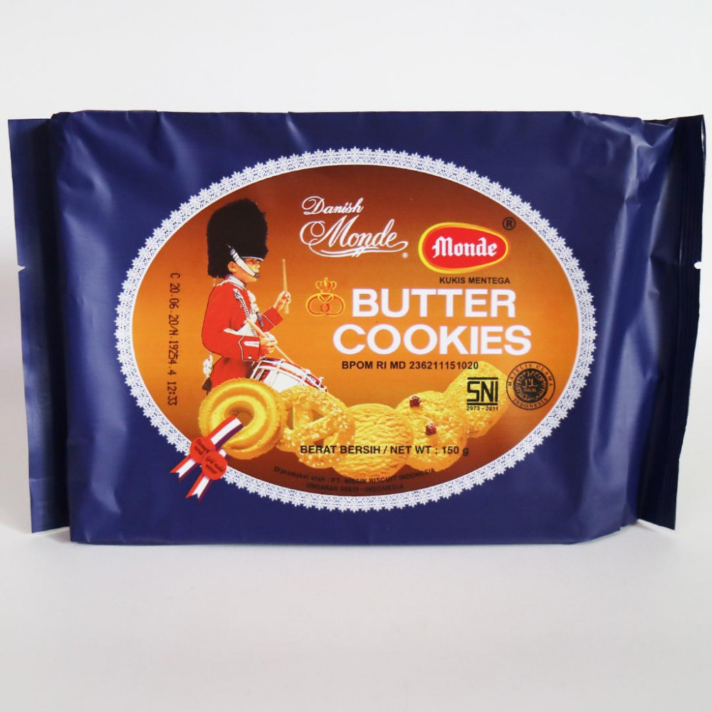 MONDE BUTTER COOKIES 150GR