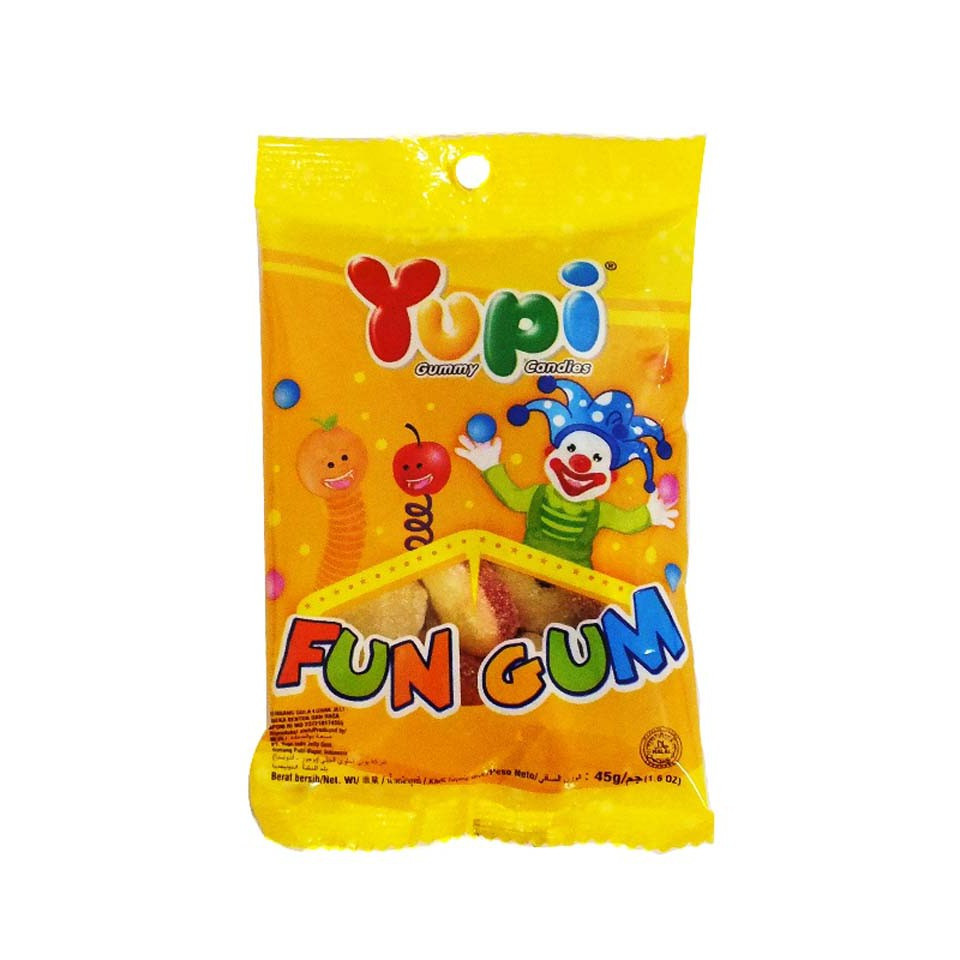YUPI JL F GUM 45GR