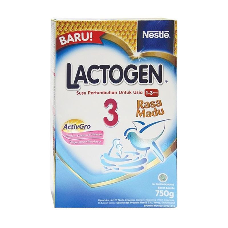 LACTOGROW 3 MADU 735G