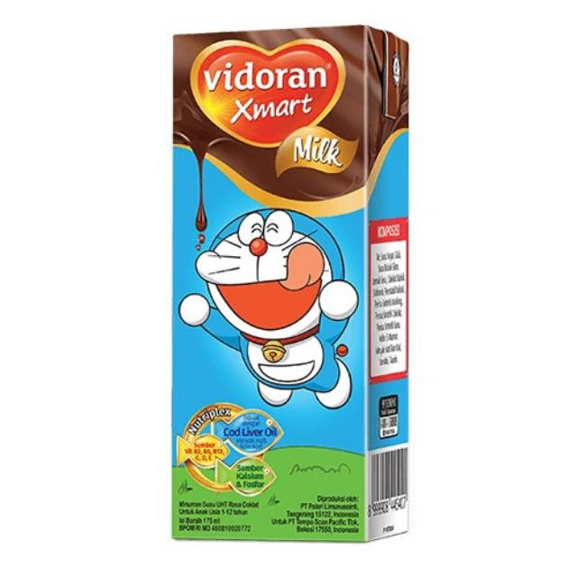 VIDORAN KIDS MILK CKLT 175ML