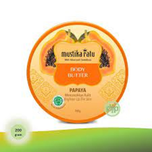 MUSTIKA RATU PAPAYA BODY BUTTER 200G