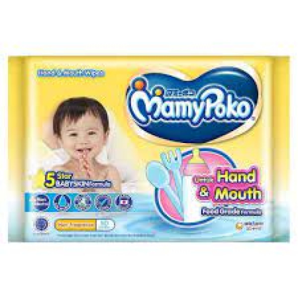 MAMY POKO HAND MOUTH WIPES 50 S