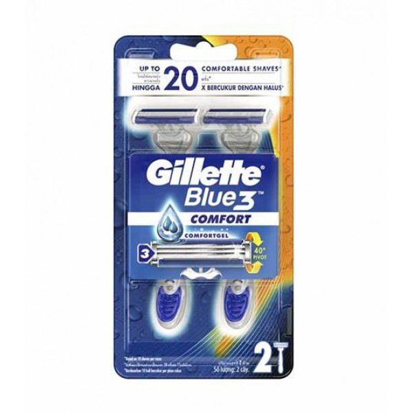 GILLETTE BLUE III BROTH DISP ICE 2PCS