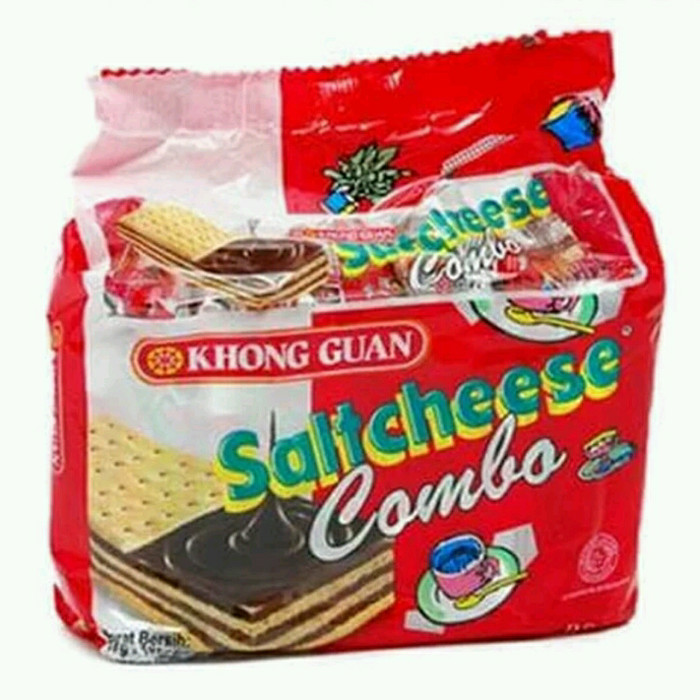 KHONG GUAN SALTCHEESE COMBO BAG 17GX10PC