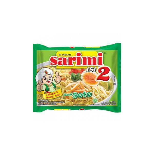 MIE INSTAN SARIMI ISI 2 RASA SOTO 113 GR