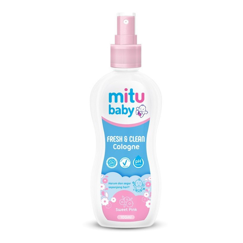 MITU BABY COLOGNE PINK SPRAY 100ML