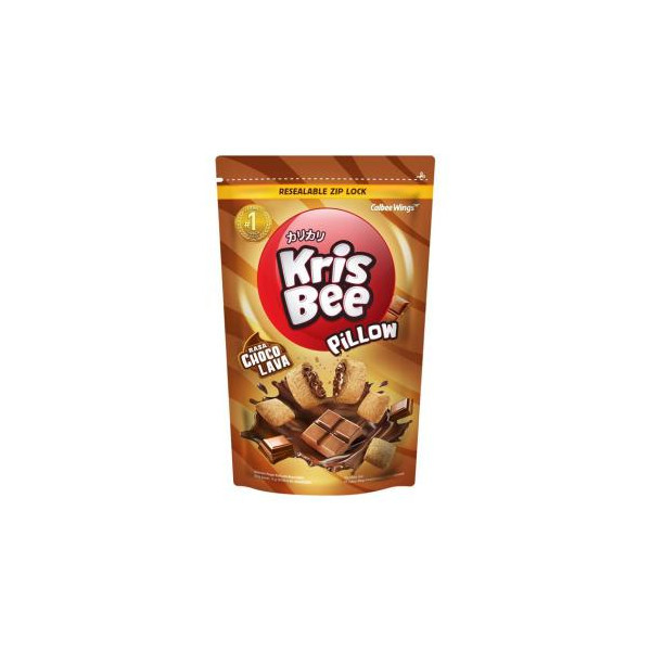 KRISBEE PILLOW CHOCOLAVA 100GR