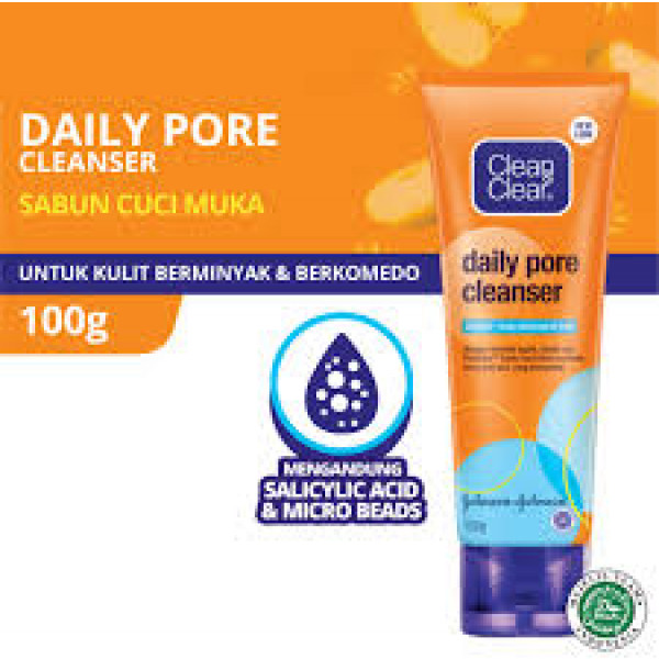 CLEAN&CLEAR DAILY PORE CLEANSER 100GR