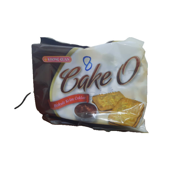 KHONG GUAN CAKE O CREAM COKLAT 230GR