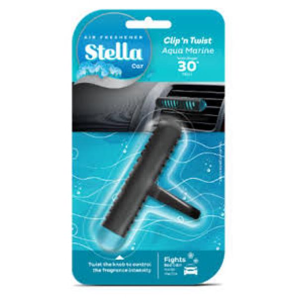 STELLA CLIP TWIST AQUA MARINE