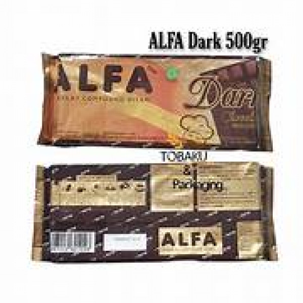 ALFA COKELAT DARK 500 GR