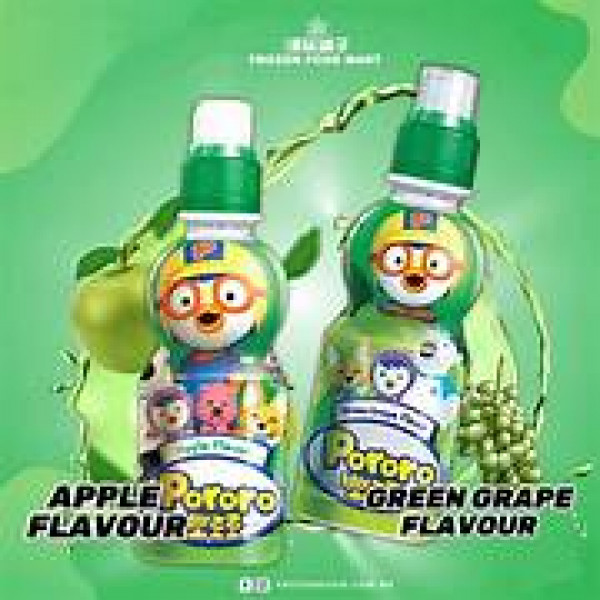 PORORO GREEN GRAPE 235 ML