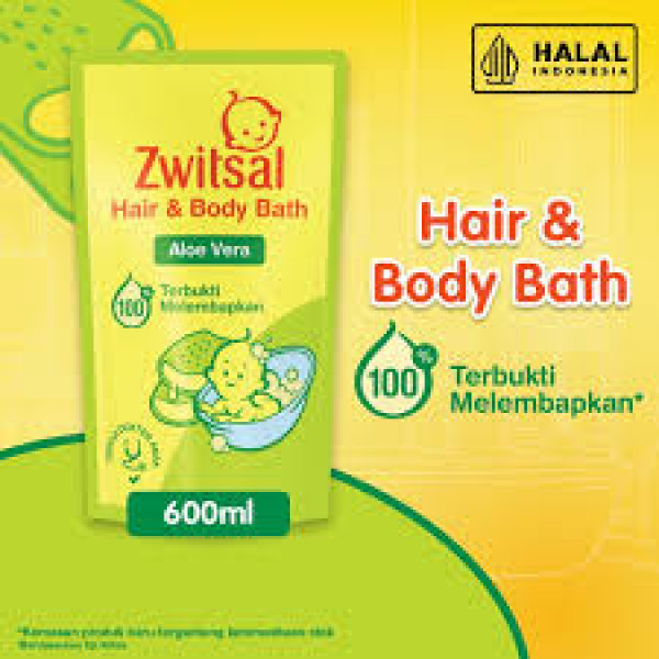 ZWITSAL BB BATH HAIR & BODY PCH 600 ML