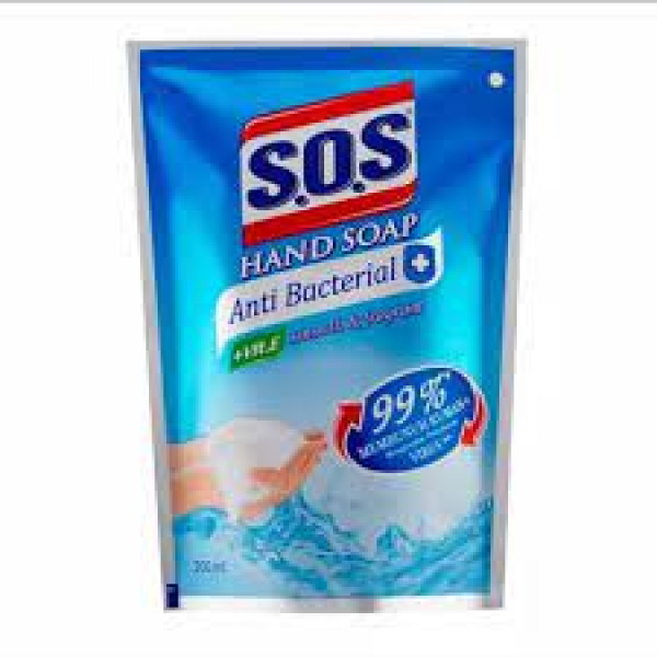 SOS HANDWASH ANTIBACT RFL 400ML