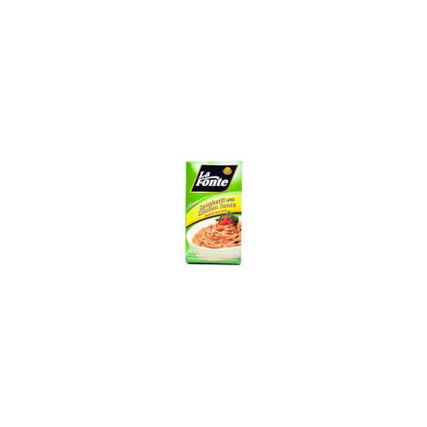 LA FONTE SPAGHETTI CHICKEN SAUCE 117GR