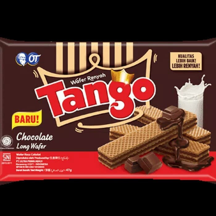 TANGO WAFER LONG COKLAT 39G