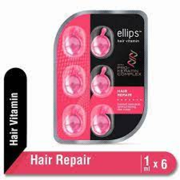 ELLIPS H VIT KERATIN HAIR REPAIR BLISTER/RED