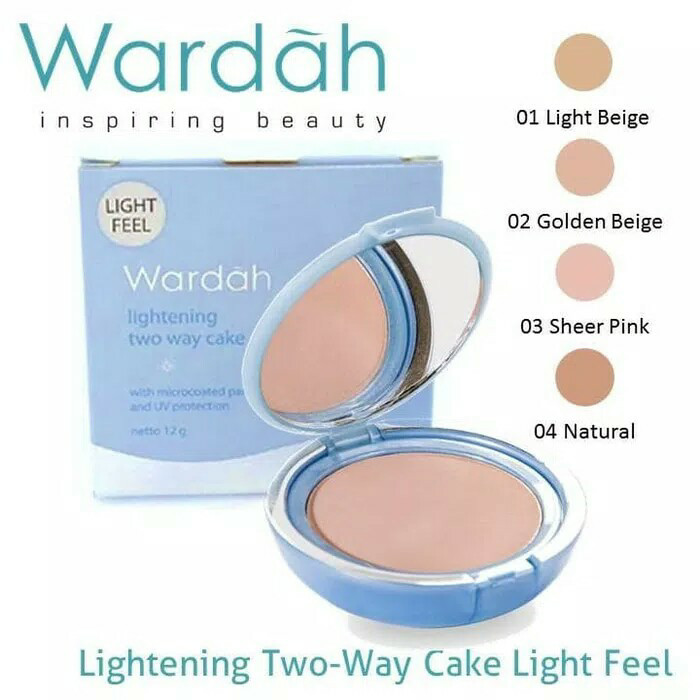 WARDAH TWC LIGHT FEEL 02 G BEIGE