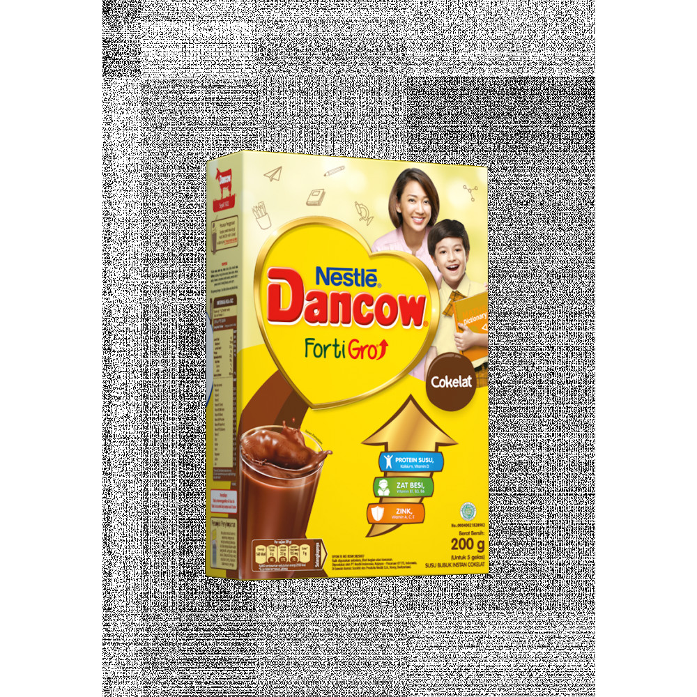 DANCOW COKLAT FORTIGRO BIB 195G