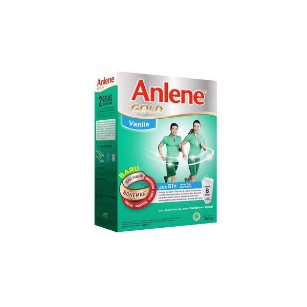 ANLENE GOLD VANILA 250GR