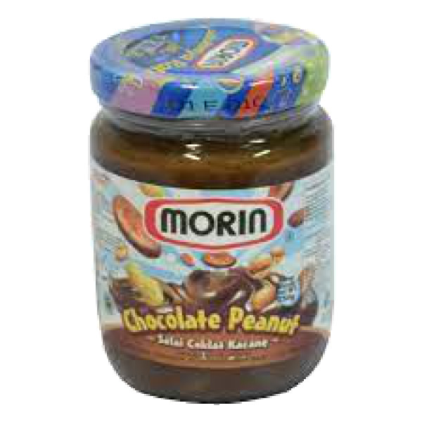 MORIN CHCLT PEANUTS 250GR
