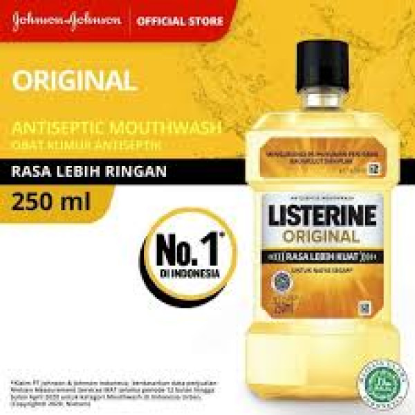 LISTERINE ORIGINAL 250ML