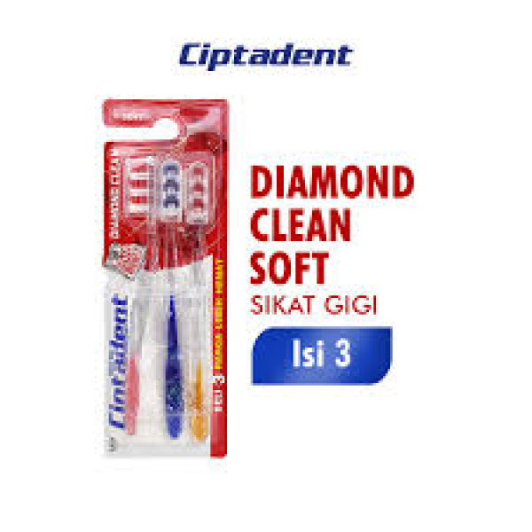 CIPTADENT DIAMOND CLEAN KTK ISI 3 SOFT