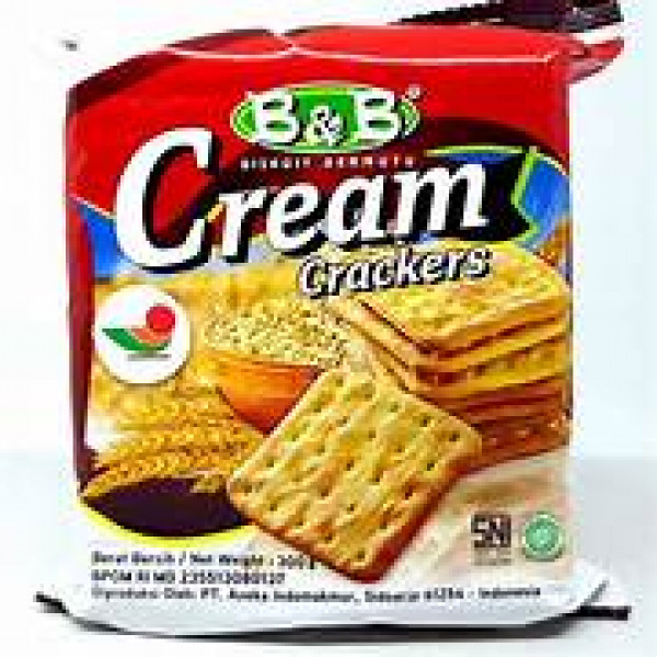 CREAM CRACKERS B & B 300 GR