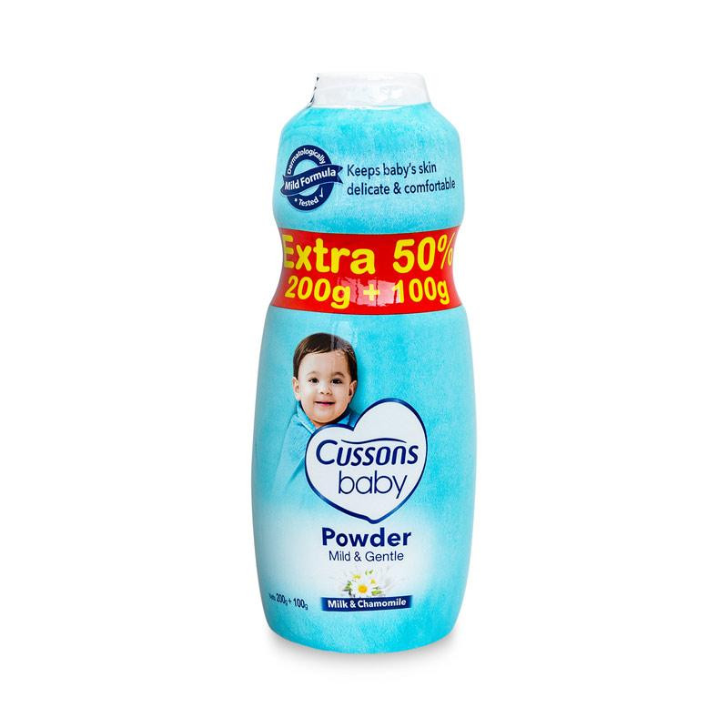 CUSSONS BABY POWDER MILD&GENTLE 200GR