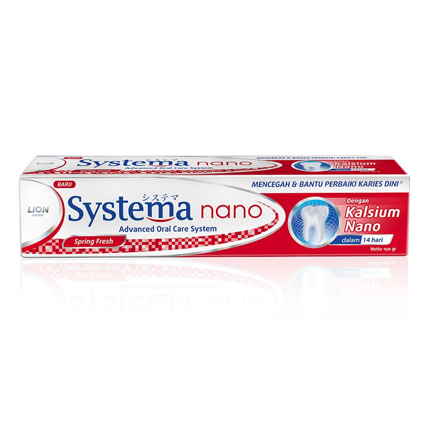 SYSTEMA TOOTHPASTE SPRING FRESH 190GR