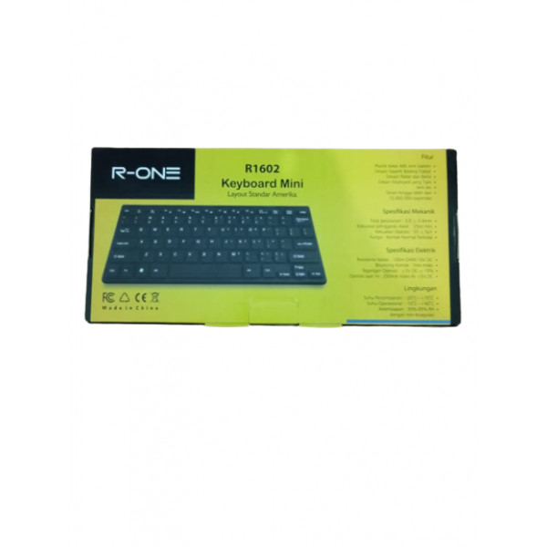 KEYBOARD USB MINI R1602 R- ONE