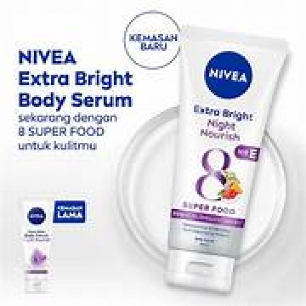 NIVEA BODY EXTRA WHT NIGHT NOURISH SERUM 180ML