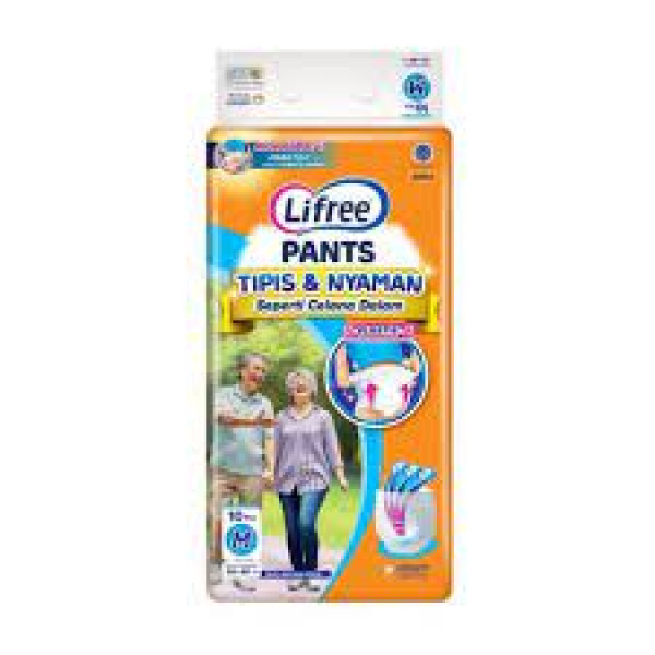 LIFREE CELANA DLM TIPIS BIRU M 10