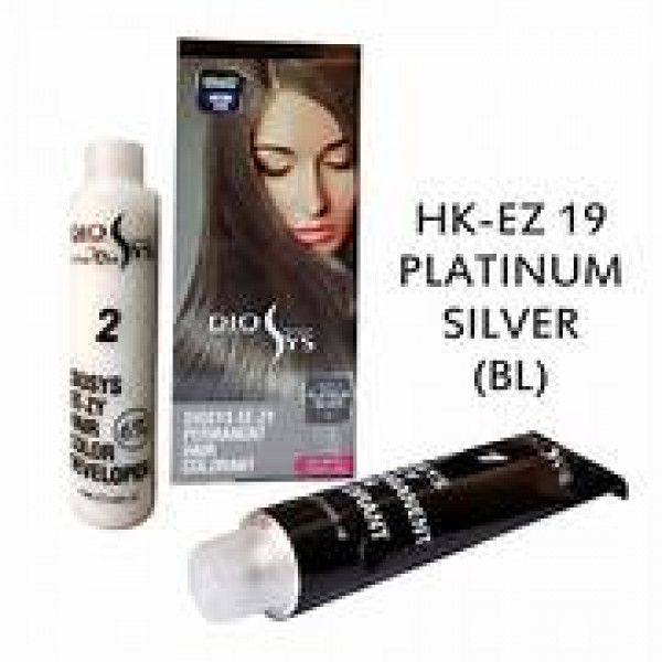 DIOSYS HAIR COLOR PLAT SILVER 19 2X100ML