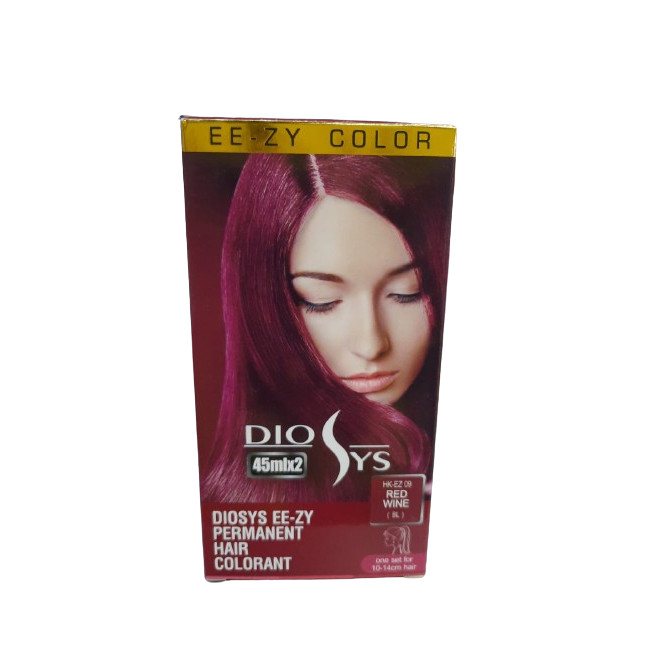 DIOSYS EE ZY COLOR RED WINE 2X45ML