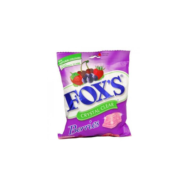 FOXS CRSTL CLEAR BERRIES 125G