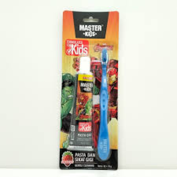 MASTER KIDS T PASTE IRON MAN 50GR