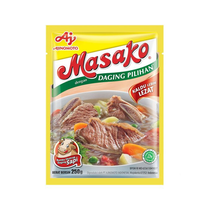 MASAKO RASA SAPI 250GR