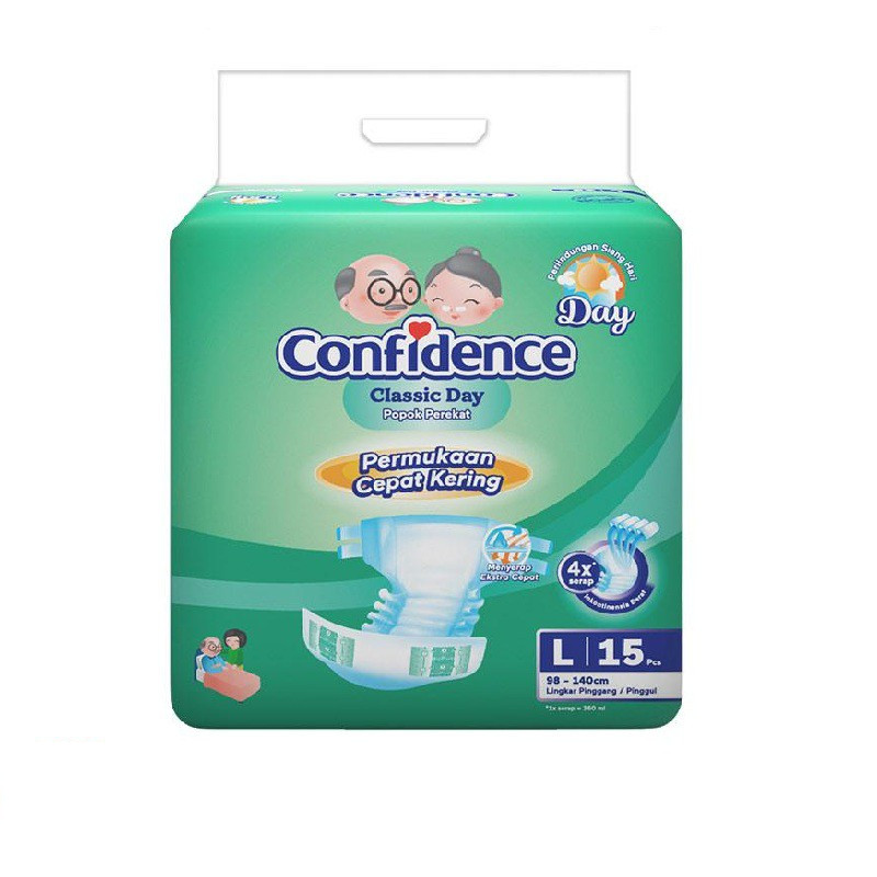 CONFIDENCE ADULT CLASSIC DAY L15 S