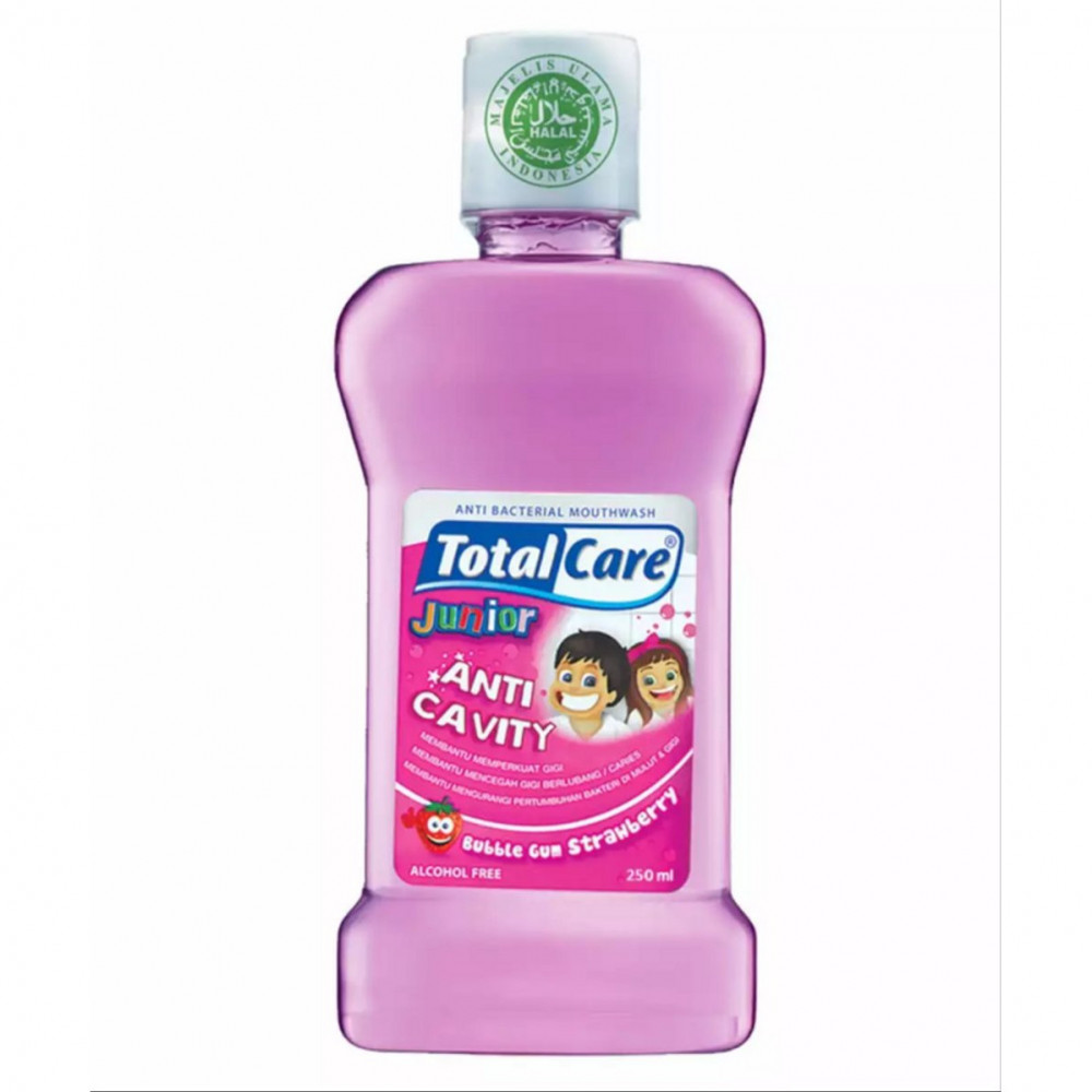 TOTAL CARE MW JUNIOR BUBBLEGUM STRAWBERRY 250ML