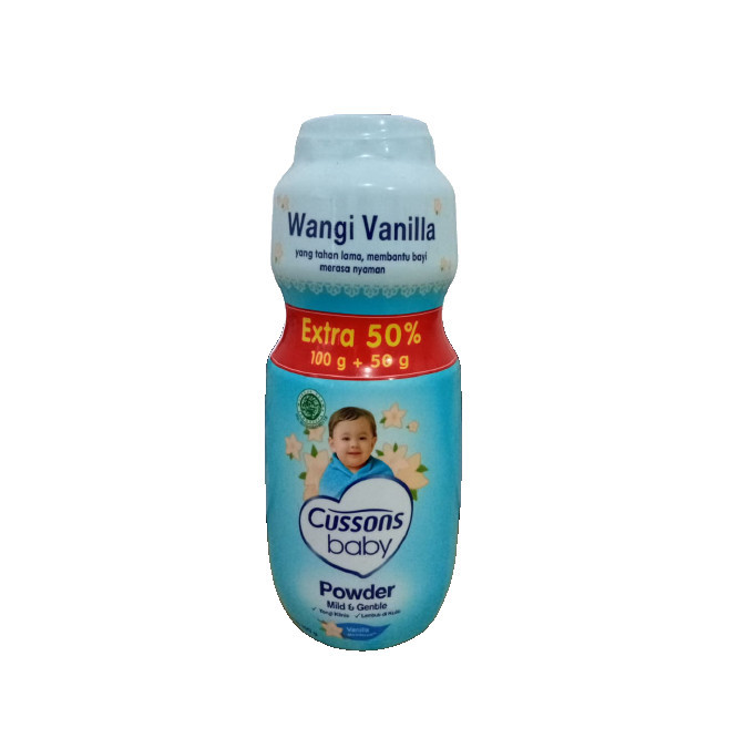 CUSSONS BABY POWDER MILD&GENTLE 100GR