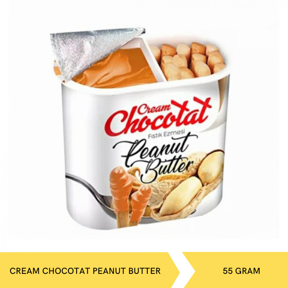 Mega Swalayan DOGTAT CREAM CHOCOTAT PEANUT BUTTER 55G X 24