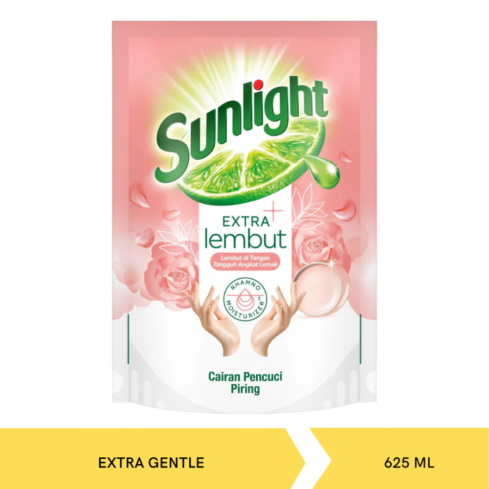 Sunlight Extra Mega Swalayan - SUNLIGHT EXTRA GENTLE POUCH 625ML X 12
